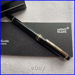 Montblanc Gold Finish Meisterstuck Classique Luxury Rollerball Pen 163P NEW