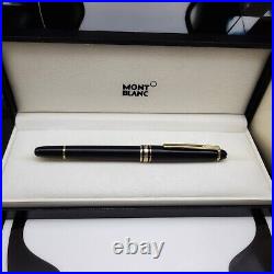 Montblanc Gold Finish Meisterstuck Classique Luxury Rollerball Pen 163P NEW