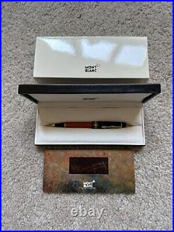 Montblanc Hemingway Ballpoint 1992 Writer's Edition Box & Booklet Excellent Cond