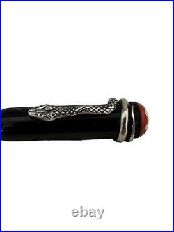 Montblanc Heritage Rouge Noir Special Edition Snake Clip Rollerball Pen 114723