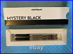 Montblanc Meisterstruck Sterling Ballpoint Pen With Box, Book, Cloth, Refills