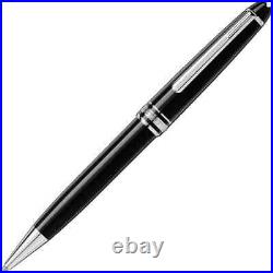 Montblanc Meisterstuck 164 Black and Platinum Ballpoint Pen Holiday Sale