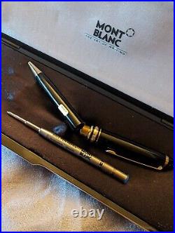 Montblanc Meisterstuck Black 164 Classique Ballpoint Pen With Presentation Box