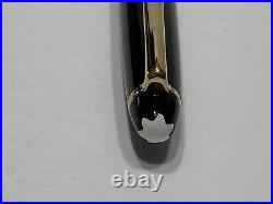 Montblanc Meisterstuck Black Gold Ballpoint Roller Pen Germany WITH BOX