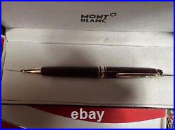 Montblanc Meisterstuck Burgundy 164R Red Classique Gold Trim Ballpoint Pen