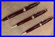 Montblanc-Meisterstuck-Burgundy-Fountain-Pen-14k-Gold-Nib-Ballpoint-Pencil-Set-01-avz