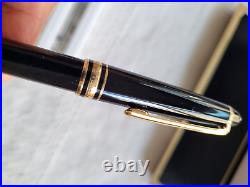 Montblanc Meisterstuck Classic Ballpoint Pen New In Box Two (2) Refills Included