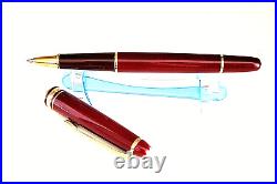 Montblanc Meisterstuck Classique 163 Burgandy Roller Ball. Excellent Condition