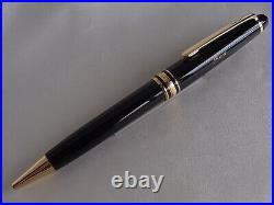 Montblanc Meisterstuck Classique 164 Ball Point Pen Black Name Carved