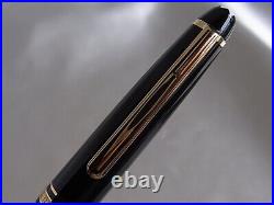 Montblanc Meisterstuck Classique 164 Ball Point Pen Black Name Carved