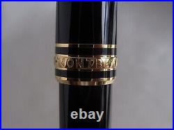 Montblanc Meisterstuck Classique 164 Ball Point Pen Black Name Carved