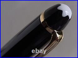 Montblanc Meisterstuck Classique 164 Ball Point Pen Black Name Carved