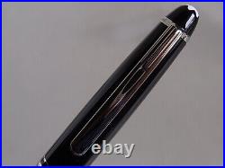 Montblanc Meisterstuck Classique 164 Ball Point Pen Platinum Coated Name Carved