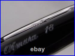 Montblanc Meisterstuck Classique 164 Ball Point Pen Platinum Coated Name Carved