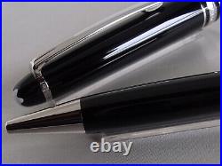 Montblanc Meisterstuck Classique 164 Ball Point Pen Platinum Coated Name Carved