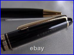 Montblanc Meisterstuck Classique 164 Ballpoint Pen Name Carved W. Germany