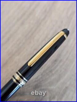 Montblanc Meisterstuck Classique 164 Black Gold Trim Ballpoint Pen