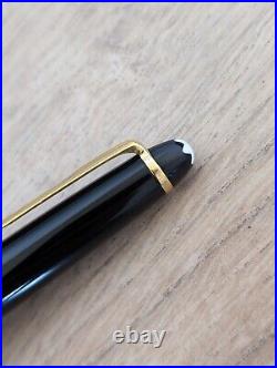 Montblanc Meisterstuck Classique 164 Black Gold Trim Ballpoint Pen