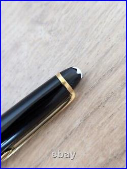 Montblanc Meisterstuck Classique 164 Black Gold Trim Ballpoint Pen