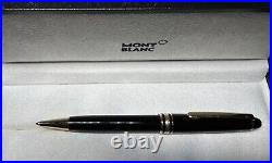 Montblanc Meisterstück Classique Ballpoint Pen Black Precious Resin Gold Trim