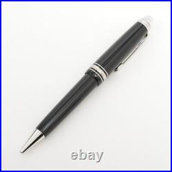 Montblanc Meisterstuck Diamond Classic Ballpoint Pen Metal x Resin Black x Silve