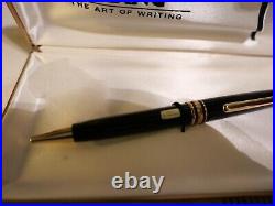 Montblanc Meisterstuck Gold Black Ballpoint Pen