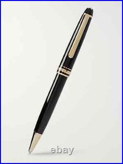 Montblanc Meisterstück Gold Coated Ballpoint Pen Black precious resin Sales