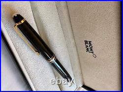 Montblanc Meisterstück Gold-Coated Ballpoint Pen MB10883 Great Condition