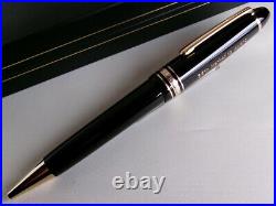 Montblanc Meisterstuck Le Grand 161 Ballpoint Pen Black GT Name Carved