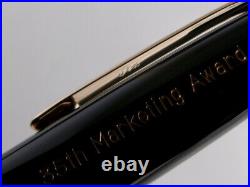 Montblanc Meisterstuck Le Grand 161 Ballpoint Pen Black GT Name Carved