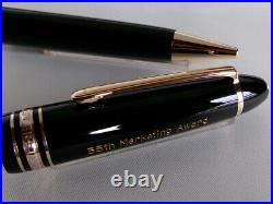 Montblanc Meisterstuck Le Grand 161 Ballpoint Pen Black GT Name Carved