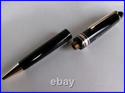 Montblanc Meisterstuck Le Grand 161 Ballpoint Pen Black GT Name Carved