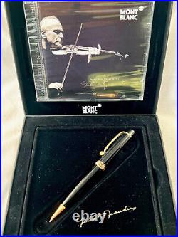 Montblanc Meisterstuck Limited Edition Yehudi Menuhin Ball Point Pen Never used