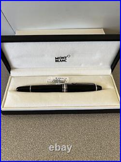 Montblanc Meisterstuck Platinum Line Ballpoint Pen Black Pristine