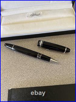 Montblanc Meisterstuck Platinum Line Ballpoint Pen Black Pristine