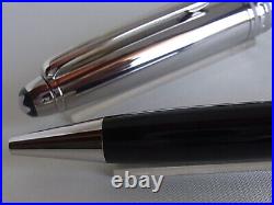 Montblanc Meisterstuck Solitaire Doue Ballpoint Pen Stainless Steel Cap