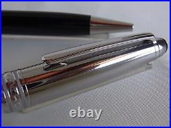 Montblanc Meisterstuck Solitaire Doue Ballpoint Pen Stainless Steel Cap