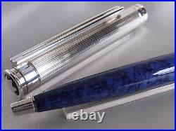 Montblanc Noblesse Doue Ballpoint Pen Blue Marble