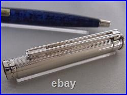 Montblanc Noblesse Doue Ballpoint Pen Blue Marble