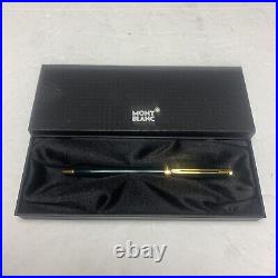 Montblanc Noblesse Oblige Green & Gold-Plated Ballpoint Pen