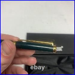 Montblanc Noblesse Oblige Green & Gold-Plated Ballpoint Pen