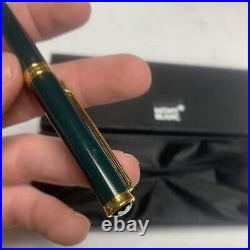 Montblanc Noblesse Oblige Green & Gold-Plated Ballpoint Pen