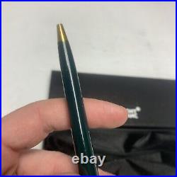 Montblanc Noblesse Oblige Green & Gold-Plated Ballpoint Pen