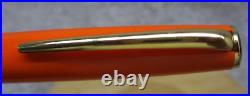 Montblanc Rare Orange Color Shaft Generation Ballpoint Pen Excellent Condition