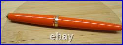 Montblanc Rare Orange Color Shaft Generation Ballpoint Pen Excellent Condition