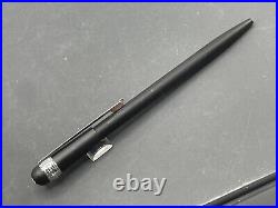 Montblanc Scenium Collection Thinline Checkbook Ballpoint Pen Platinum Trim