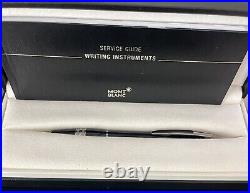 Montblanc Star Walker Black Midnight Resin Ballpoint Pen In Gift Box NEW GERMANY