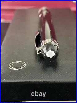 Montblanc Star Walker Black Midnight Resin Ballpoint Pen In Gift Box NEW GERMANY