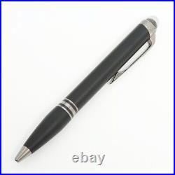 Montblanc Star Walker Precious Resin Ballpoint Pen Metal x Resin Black x Silver