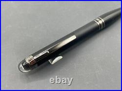 Montblanc StarWalker Cosmos Black Ballpoint Pen Midnight Trim $695 MSRP